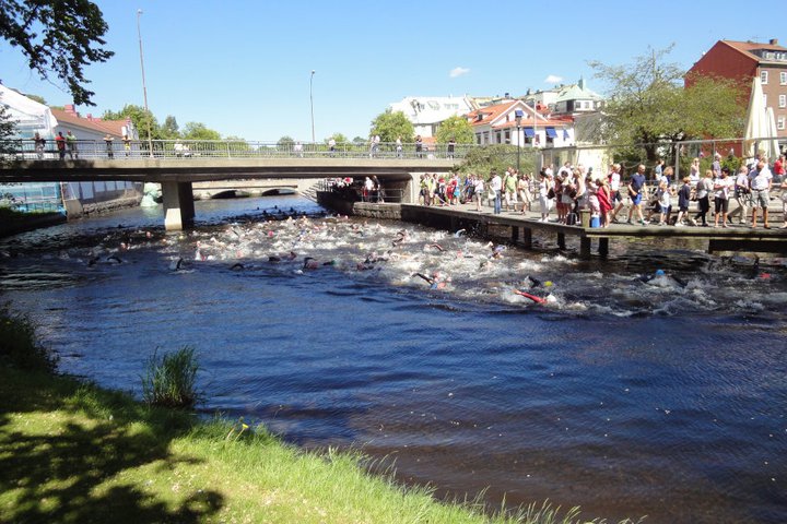 Borås City Triathlon, 6 juni. Första start kl12,00