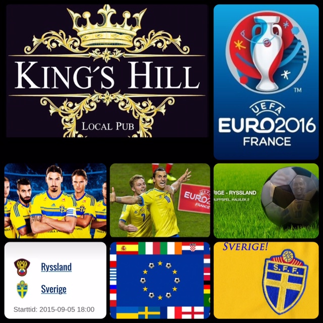 Se fotbollsmatchen Ryssland – Sverige 5 september 18:00 på King’s Hill