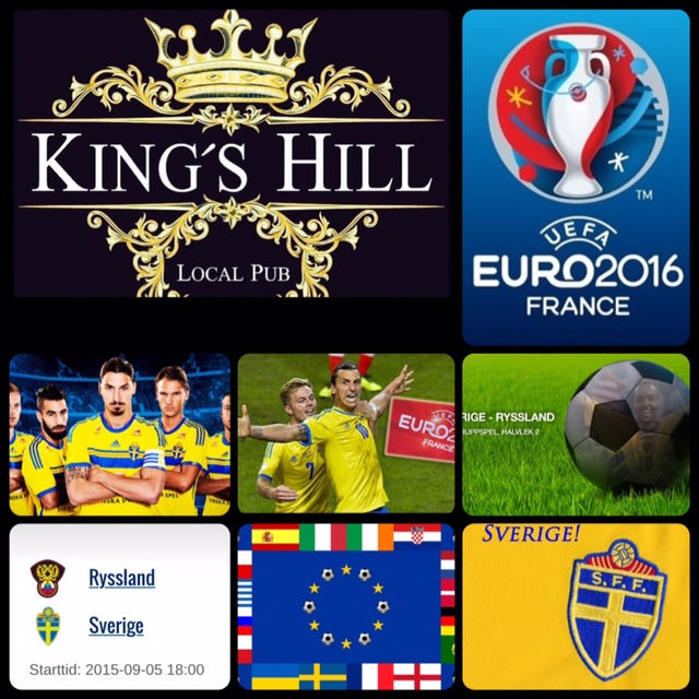 Se fotbollsmatchen Ryssland – Sverige 5 september 18:00 på King’s Hill