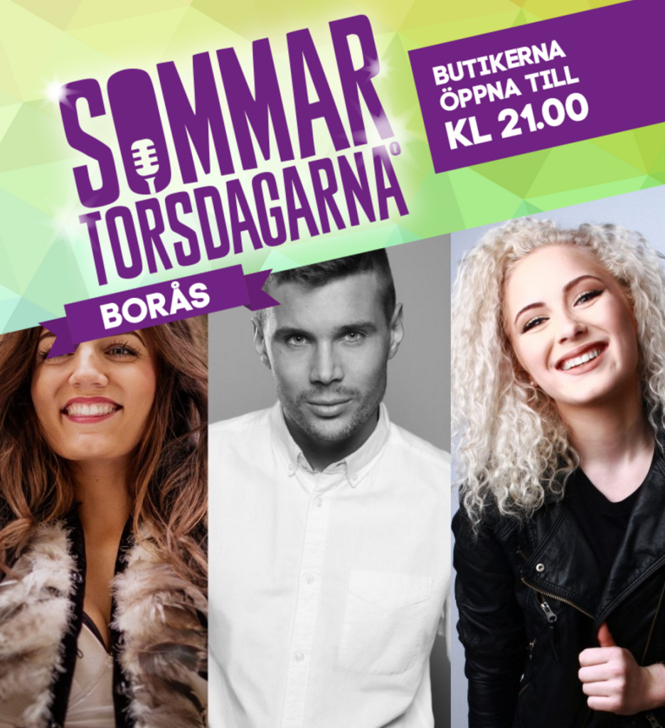 Pridefestivalen invigs under premiären av Sommartorsdagarna®