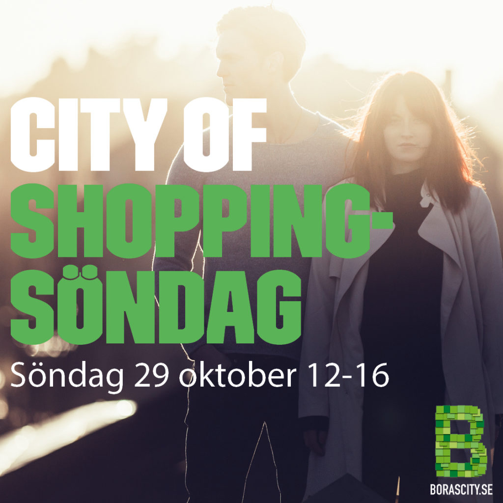 Shoppingsöndag 29 oktober