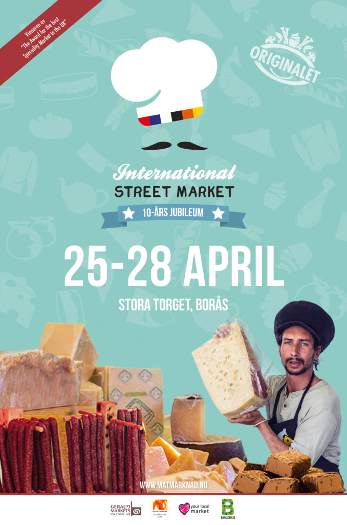 International Street Market 25-28 april på Stora Torget