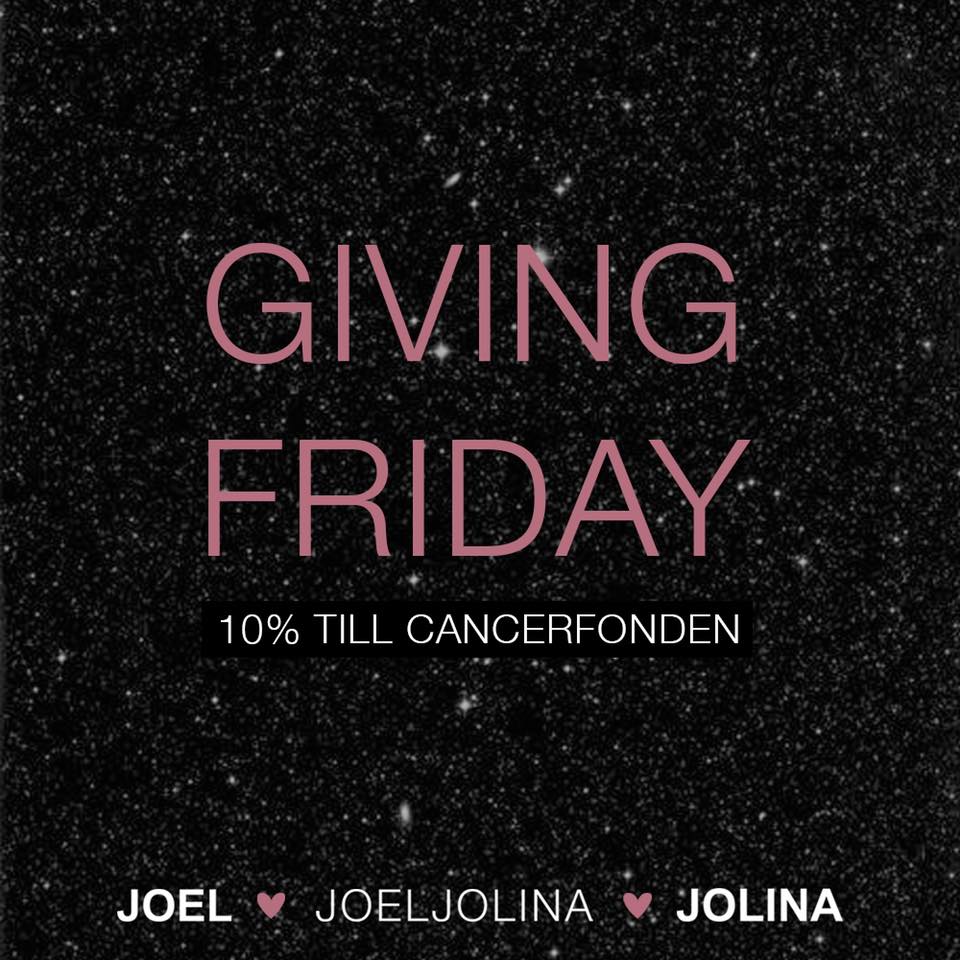 Giving Friday hos Joel Jolina 23 november