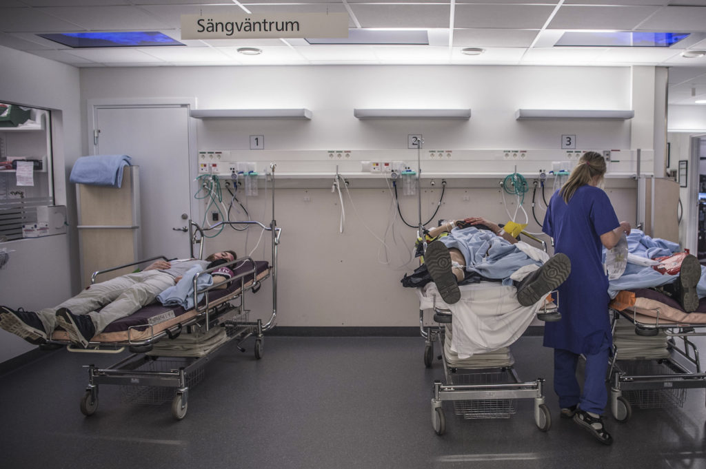 Södra Älvsborgs sjukhus och Försvarsmakten krisövar
