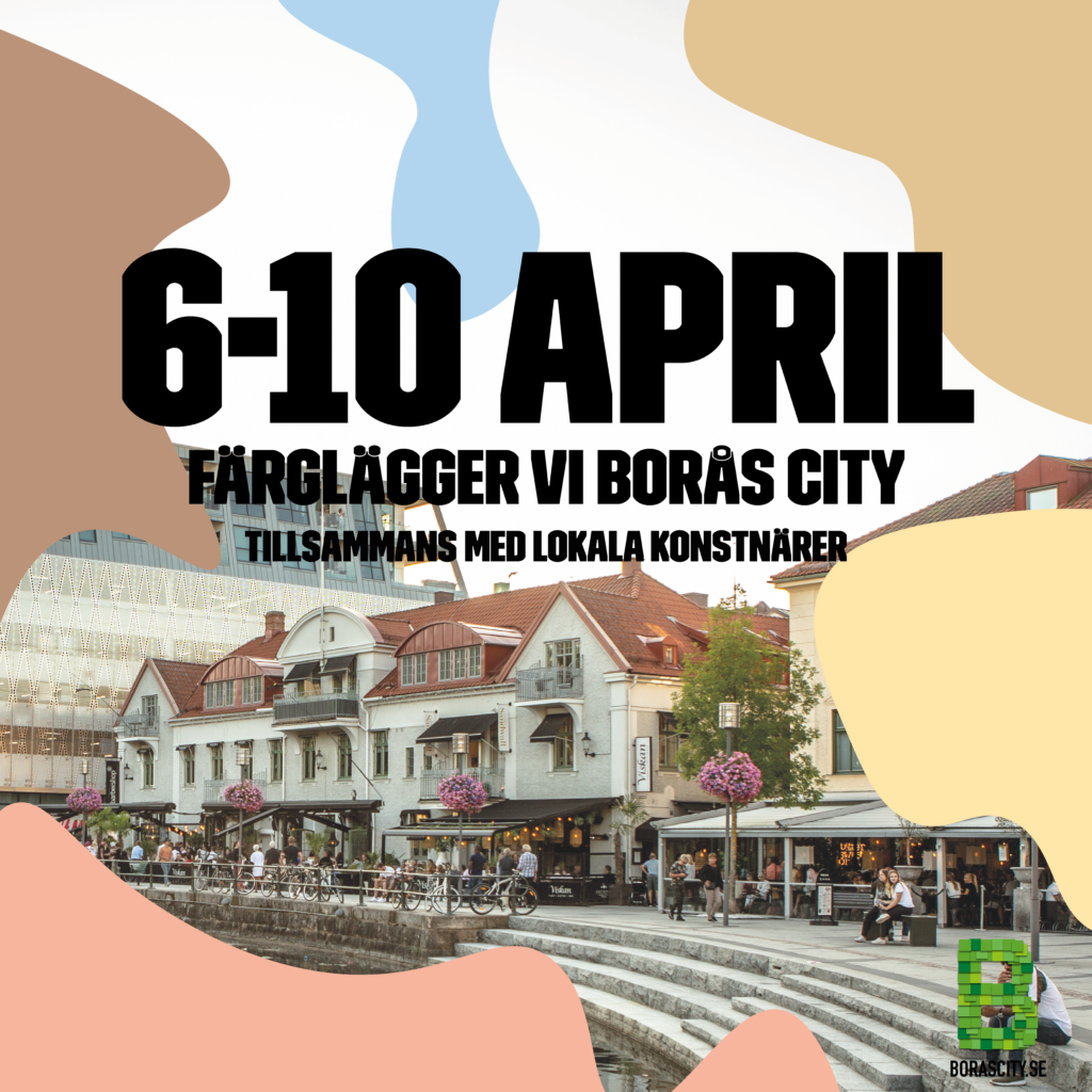 Nu färglägger vi Borås City!