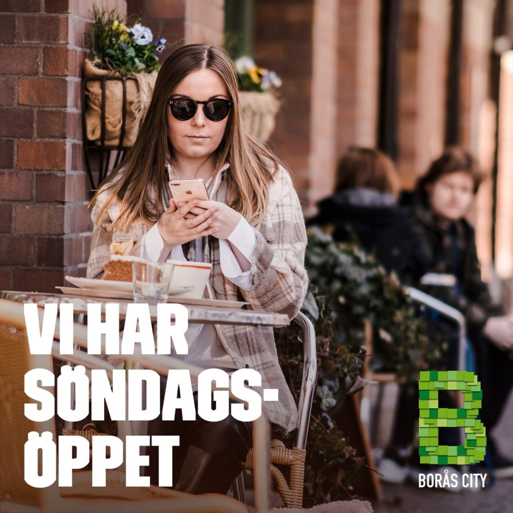 VI HAR SÖNDAGSÖPPET